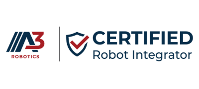Certified Robot Integrator badge.