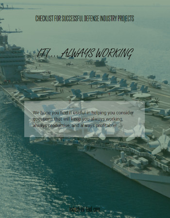 ITI Defense PDF checklist